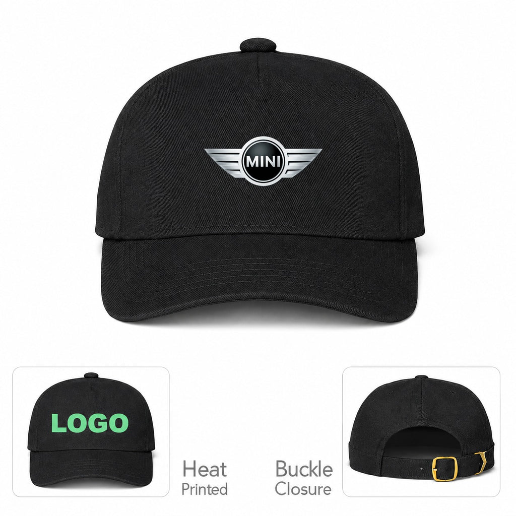 Mini Cooper Car Dad Baseball Cap Hat - Black