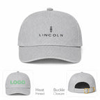 Lincoln Car Dad Baseball Cap Hat - Gray