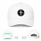 Ford Mustang Motorsport Car Dad Baseball Cap Hat - White