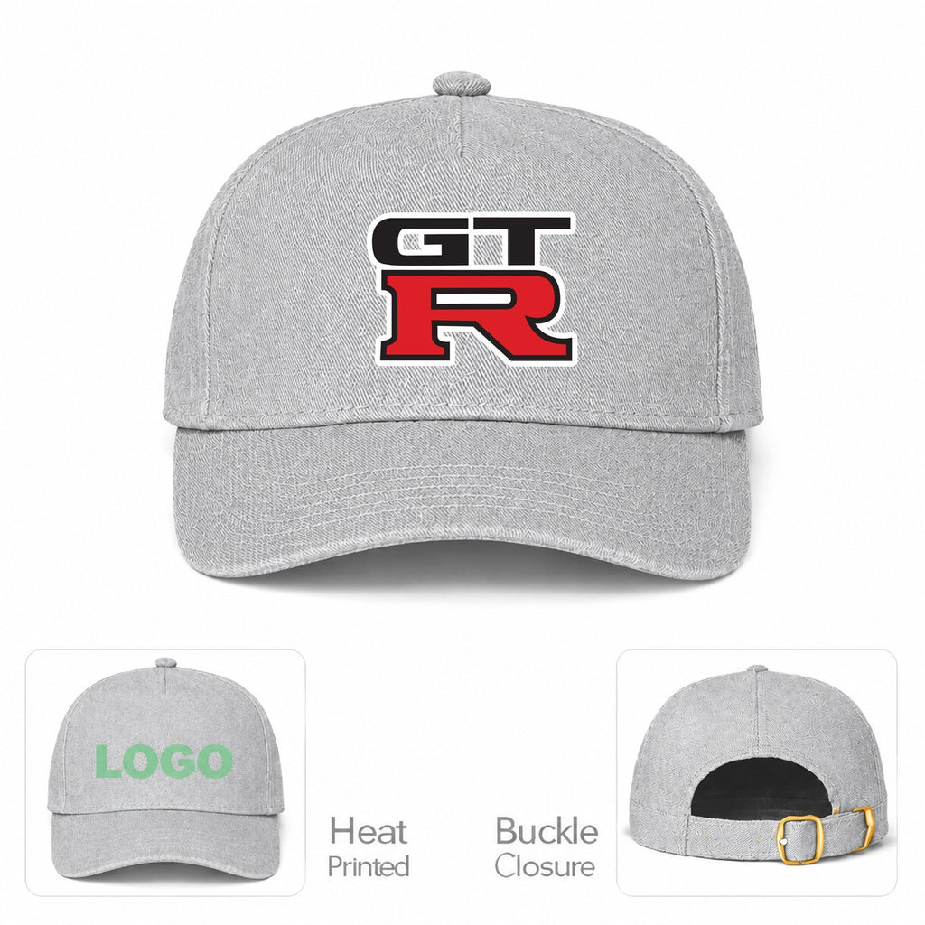 GTR Car Dad Baseball Cap Hat - Gray