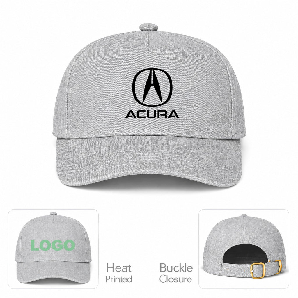 Acura Car Dad Baseball Cap Hat - Gray