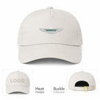 Aston Martin Motorsports Car Dad Baseball Cap Hat - Beige
