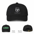 Ram Truck Logo Dad Baseball Cap Hat - Black