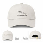 Jaguar Symbol Car Dad Baseball Cap Hat - Beige
