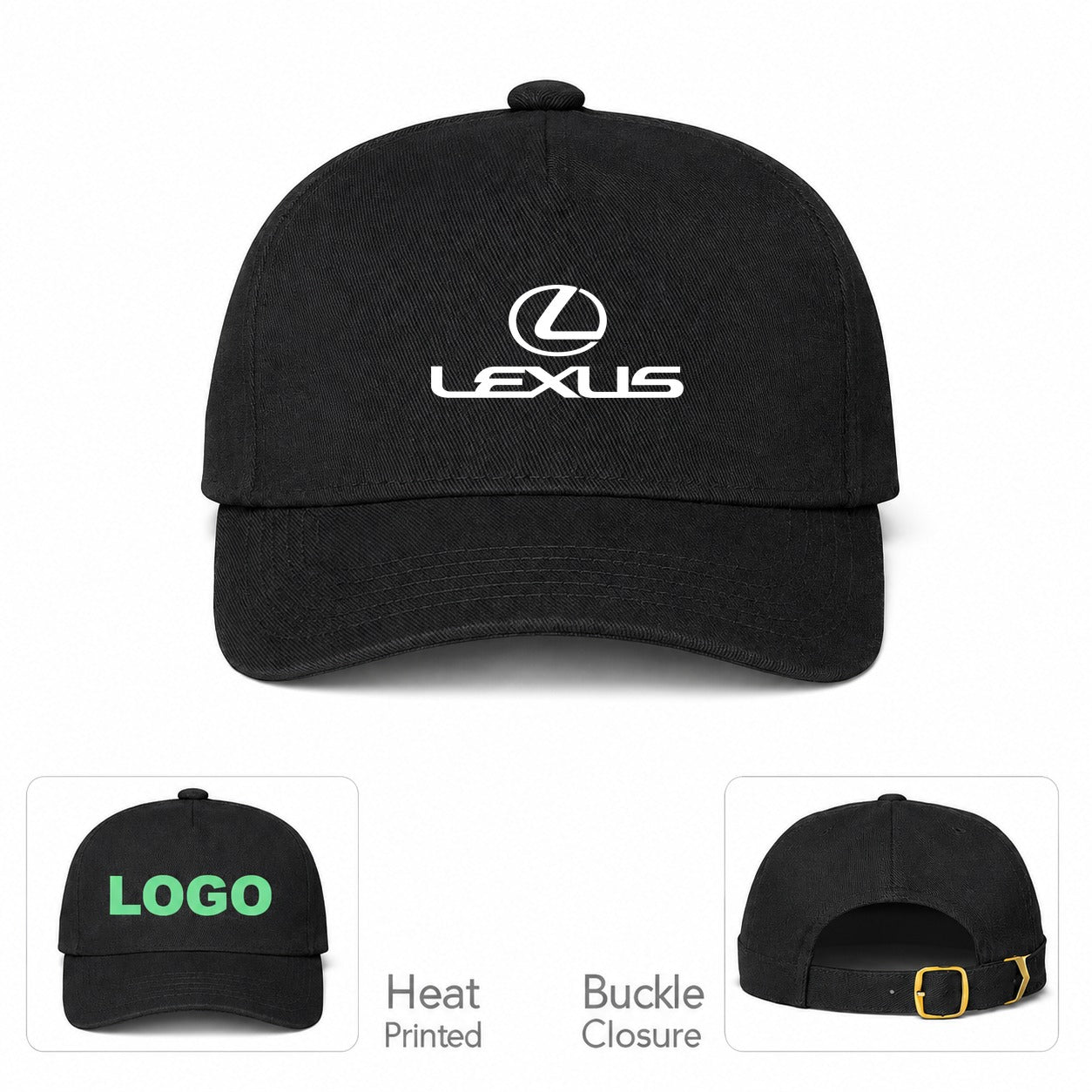 Lexus Car Dad Baseball Cap Hat - Black