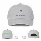 Pontiac Car Dad Baseball Cap Hat - Gray