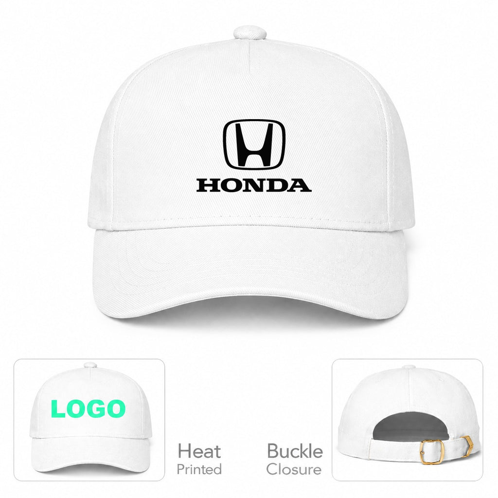 Honda Motorsport Car Dad Baseball Cap Hat - White