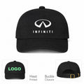 Infiniti Luxury Car Dad Baseball Cap Hat - Black
