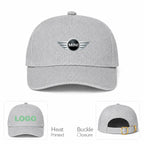 Mini Cooper Car Dad Baseball Cap Hat - Gray