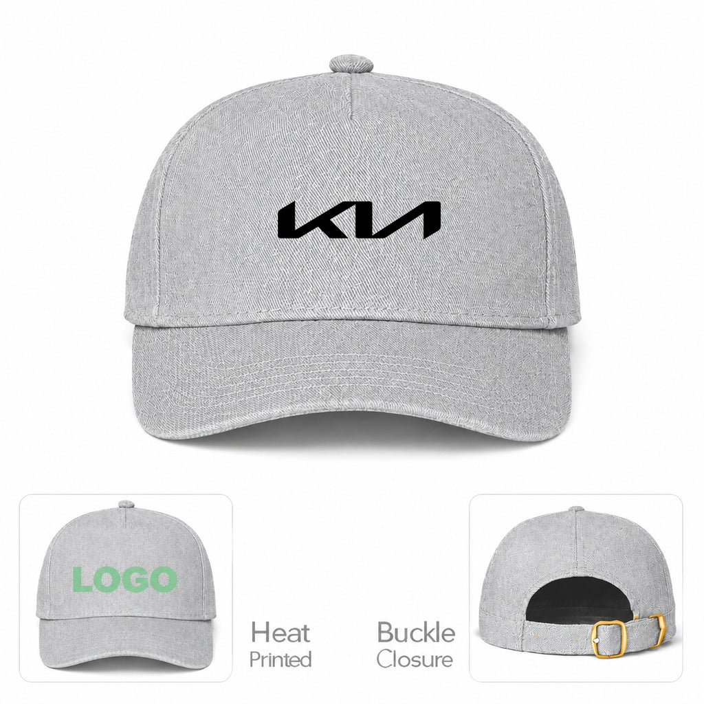 Kia Car Dad Baseball Cap Hat - Gray