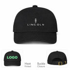 Lincoln Car Dad Baseball Cap Hat - Black
