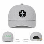 Ford Mustang Motorsport Car Dad Baseball Cap Hat - Gray