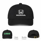 Honda Motorsport Car Dad Baseball Cap Hat - Black