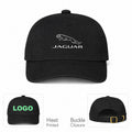 Jaguar Symbol Car Dad Baseball Cap Hat - Black