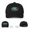 Land Rover Car Dad Baseball Cap Hat - Black