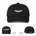 Aston Martin Motorsports Car Dad Baseball Cap Hat - Black
