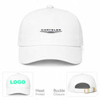 Chrysler Car Dad Baseball Cap Hat - White
