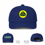 Lotus Car Dad Baseball Cap Hat - Navy