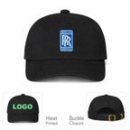 Rolls Royce Car Dad Baseball Cap Hat - Black