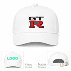 GTR Car Dad Baseball Cap Hat - White