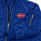 Bugatti bomber jacket | Blue | Sleeve detail
