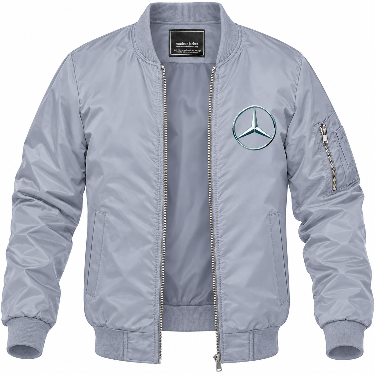 Mercedes-Benz New bomber jacket | Grey | Front