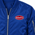 Bugatti bomber jacket | Blue | Chest detail