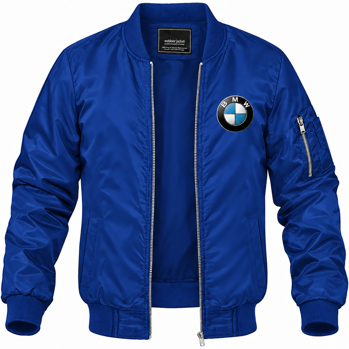 BMW Motorsports bomber jacket | Blue | Front