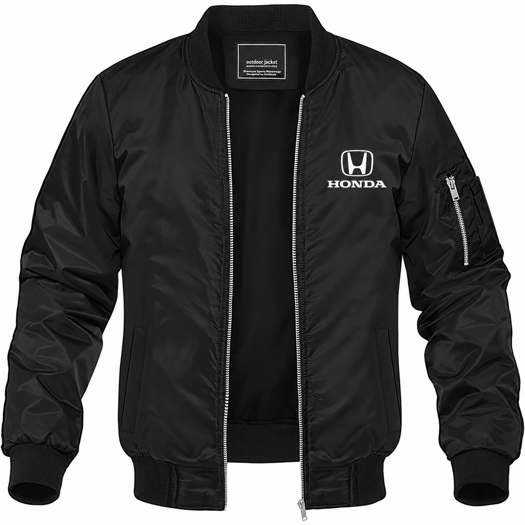 Honda Motorsport bomber jacket | Black | Front