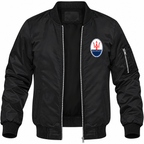 Maserati bomber jacket | Black | Alternate front