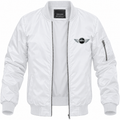 Mini Cooper bomber jacket | White | Front