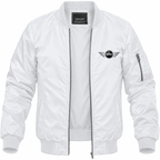 Mini Cooper bomber jacket | White | Front