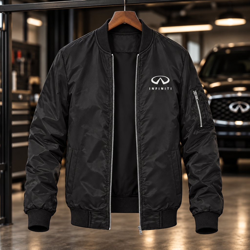 Infiniti Luxury bomber jacket | Black | Garage