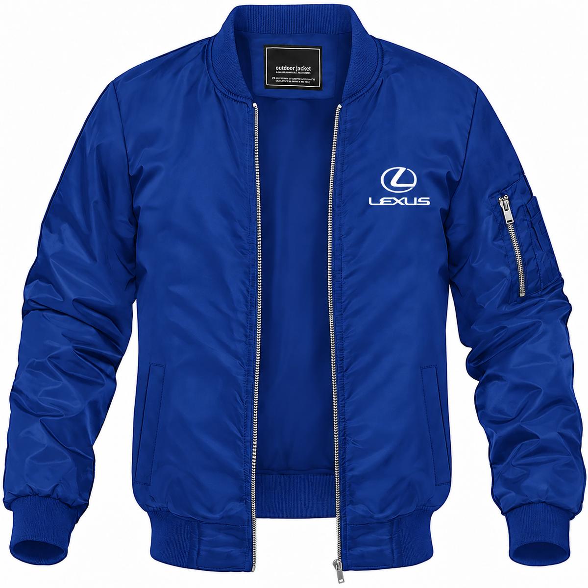Lexus bomber jacket | Blue | Front
