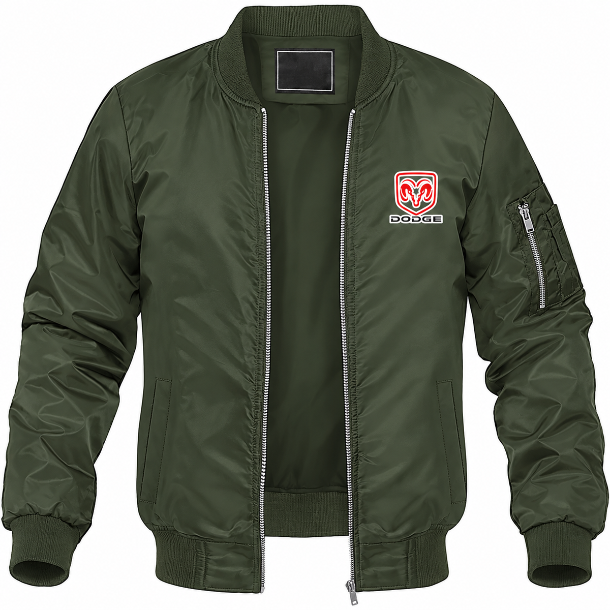 Dodge bomber jacket | Army Green | Front