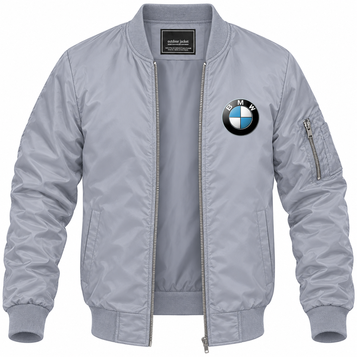 BMW Motorsports bomber jacket | Grey | Front