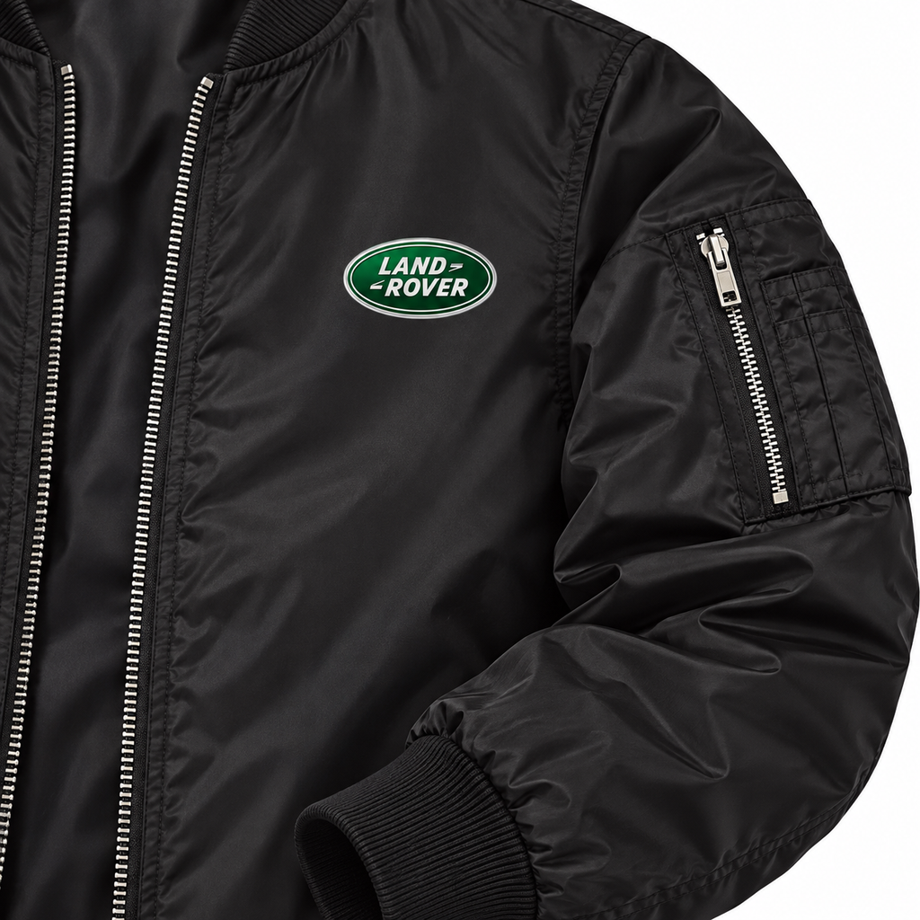 Land Rover bomber jacket | Black | Sleeve detail