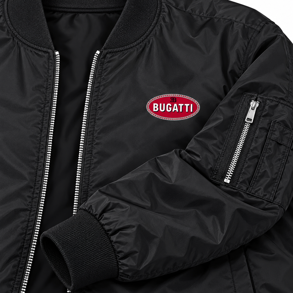 Bugatti bomber jacket | Black | Sleeve detail