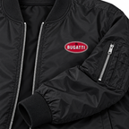 Bugatti bomber jacket | Black | Sleeve detail