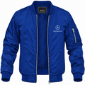 Mercedes-Benz Luxury bomber jacket | Blue | Front