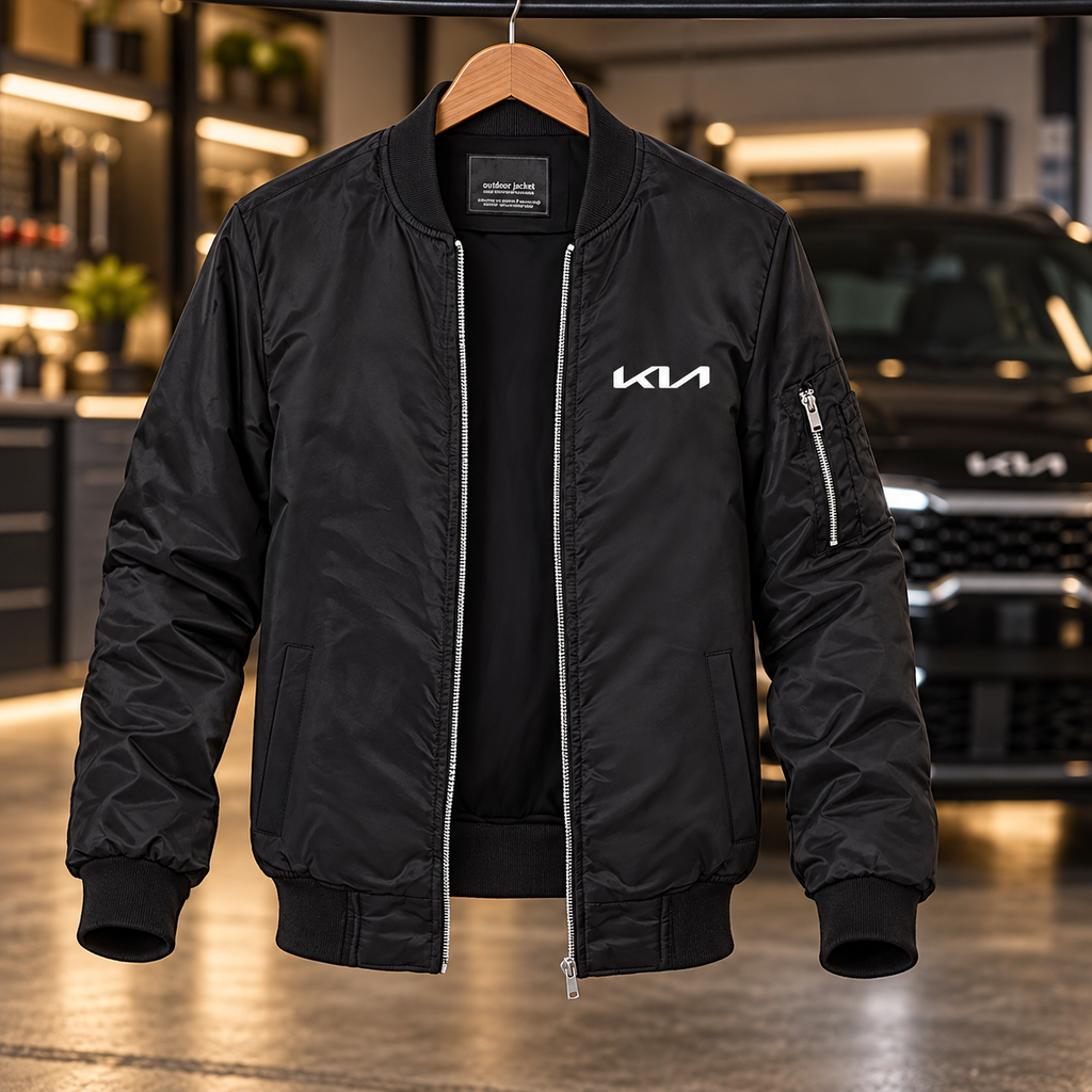 Kia bomber jacket | Black | Garage