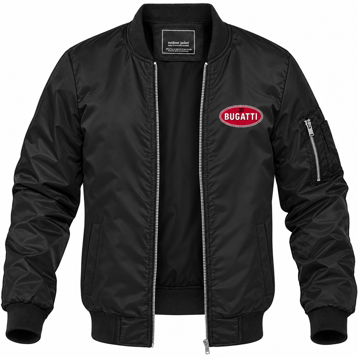 Bugatti bomber jacket | Black | Front