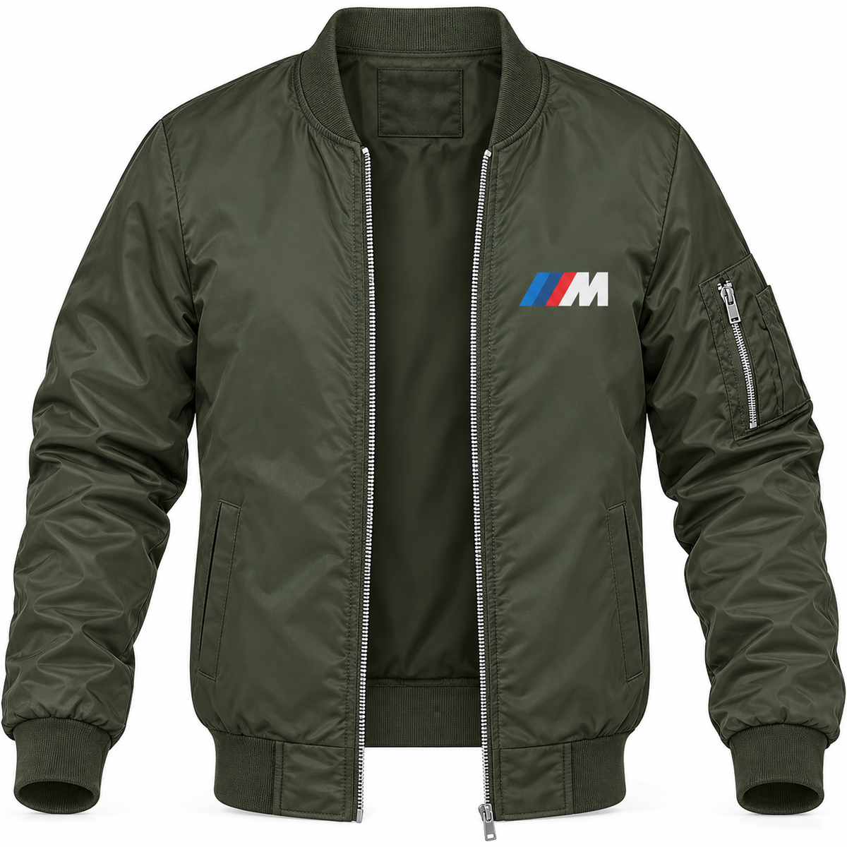BMW M bomber jacket | Army Green | Front