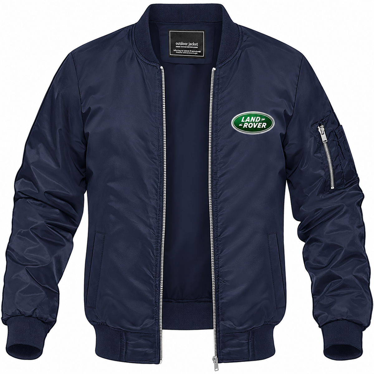 Land Rover bomber jacket | Navy | Front