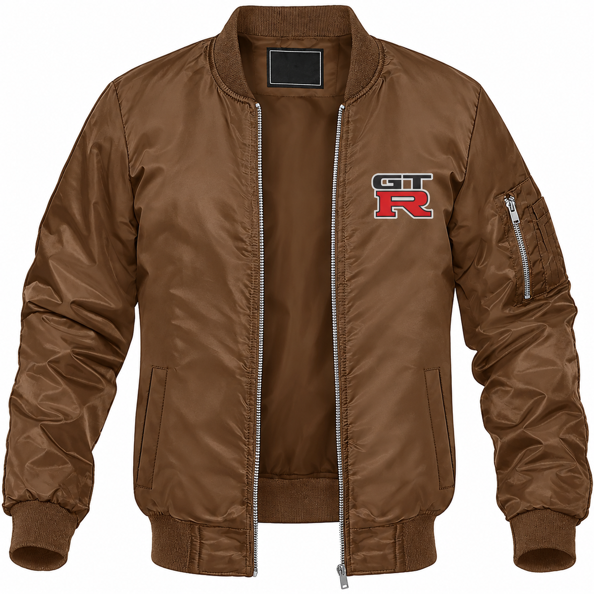 GT-R bomber jacket | Brown | Front