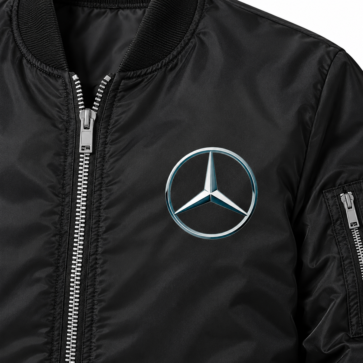 Mercedes-Benz New bomber jacket | Black | Chest detail