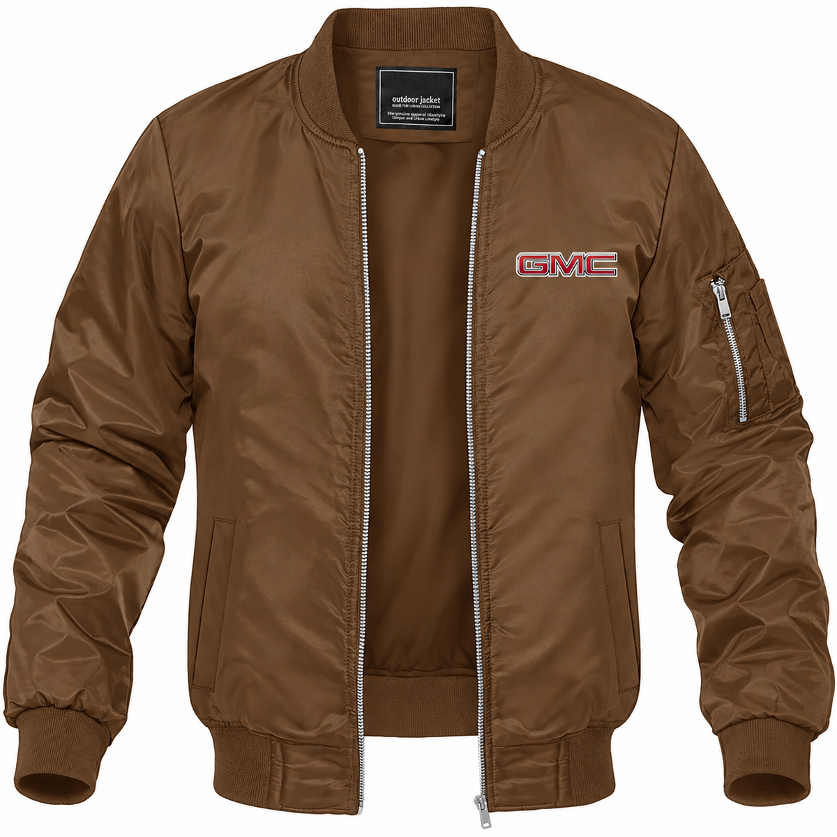 GMC bomber jacket | Brown | Front