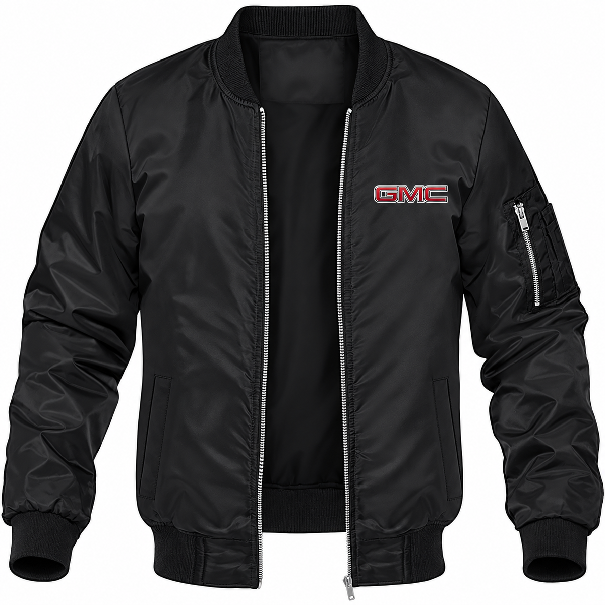 GMC bomber jacket | Black | Front