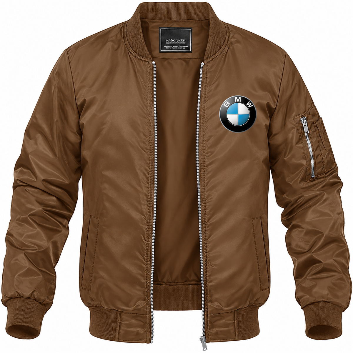 BMW Motorsports bomber jacket | Brown | Front