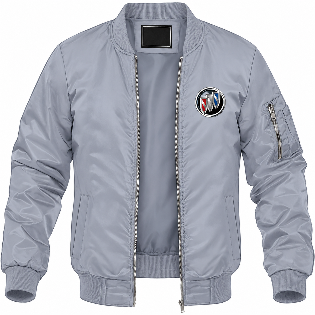 Buick Motorsports bomber jacket | Grey | Front